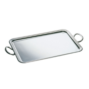 RECTANGULAR TRAY WITH HANDLES